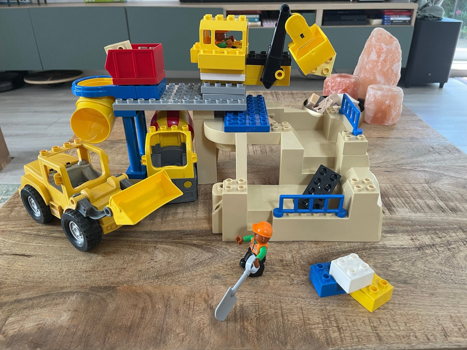 Duplo set 5653 Steengroeve - Zo goed als compleet, Kinderen en Baby's, Speelgoed | Duplo en Lego, Ophalen of Verzenden, Gebruikt
