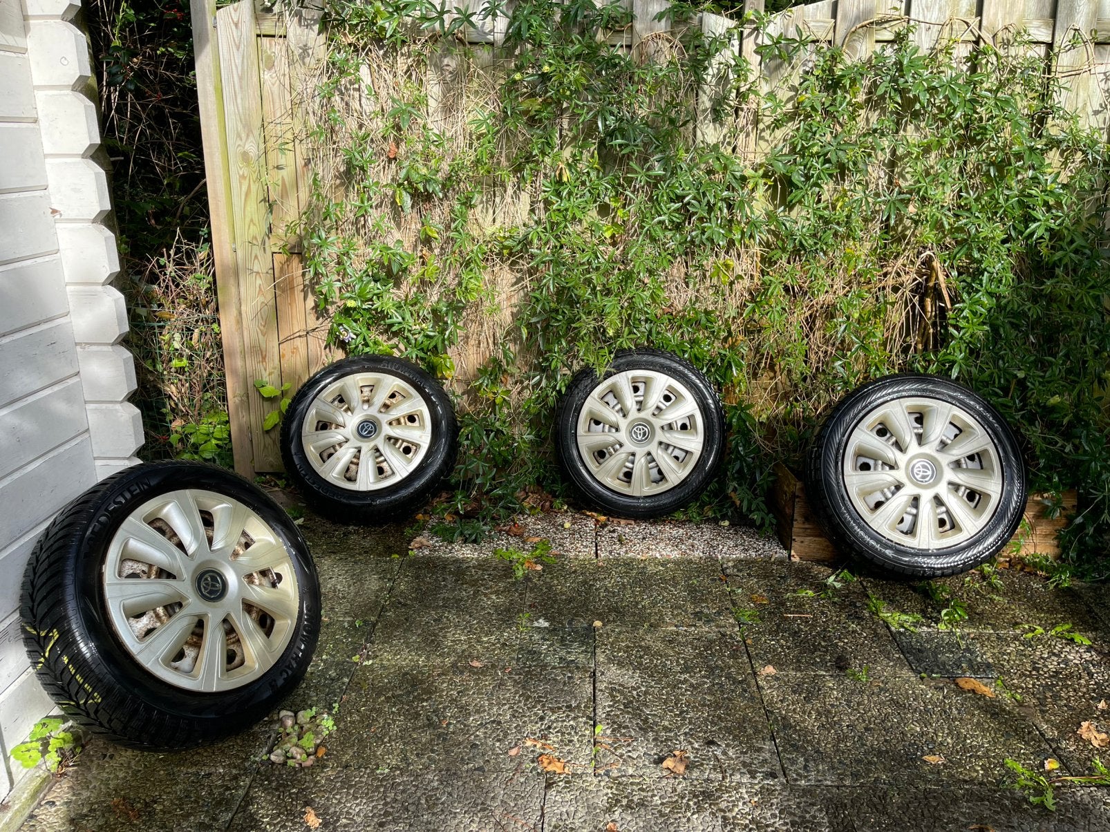 Toyota Prius winterbanden set R16 inclusief stalen velgen., Auto-onderdelen, Ophalen, 16 inch, Banden en Velgen, 205 mm