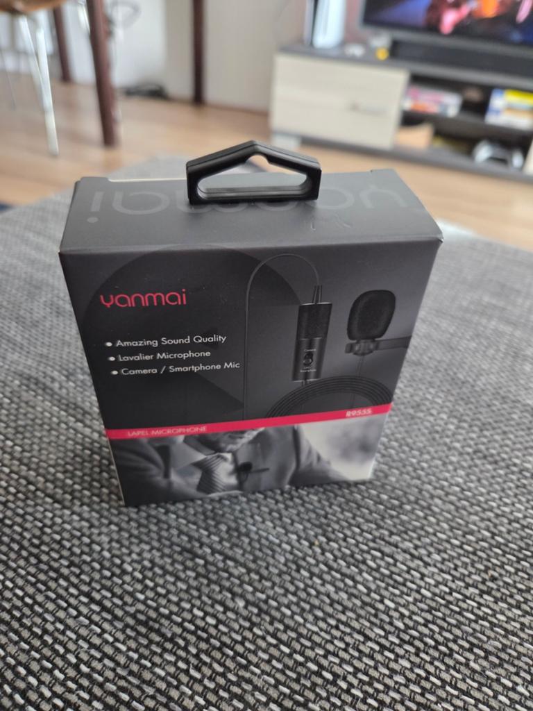 Yanmai clip on microfoon, Muziek en Instrumenten, Microfoons, Ophalen of Verzenden, Nieuw, Overige typen