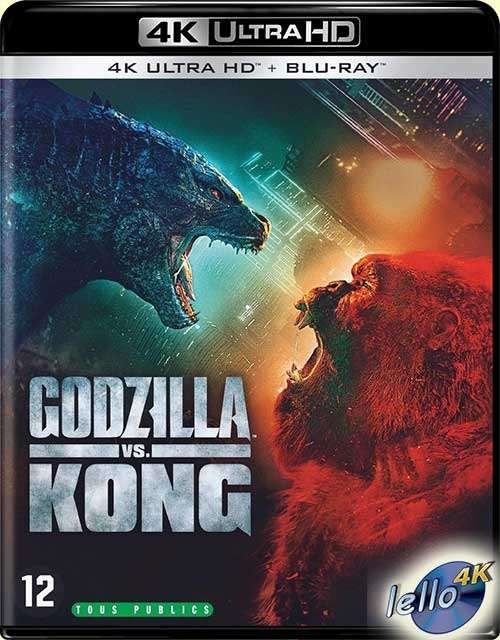 Blu-ray 4K: Godzilla vs. Kong (2021 Alexander Skarsgård) NL, Cd's en Dvd's, Blu-ray, Ophalen of Verzenden, Zo goed als nieuw, Actie