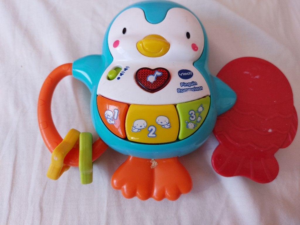 Vtech Pinguin rammelaar, Kinderen en Baby's, Speelgoed | Vtech, Ophalen of Verzenden