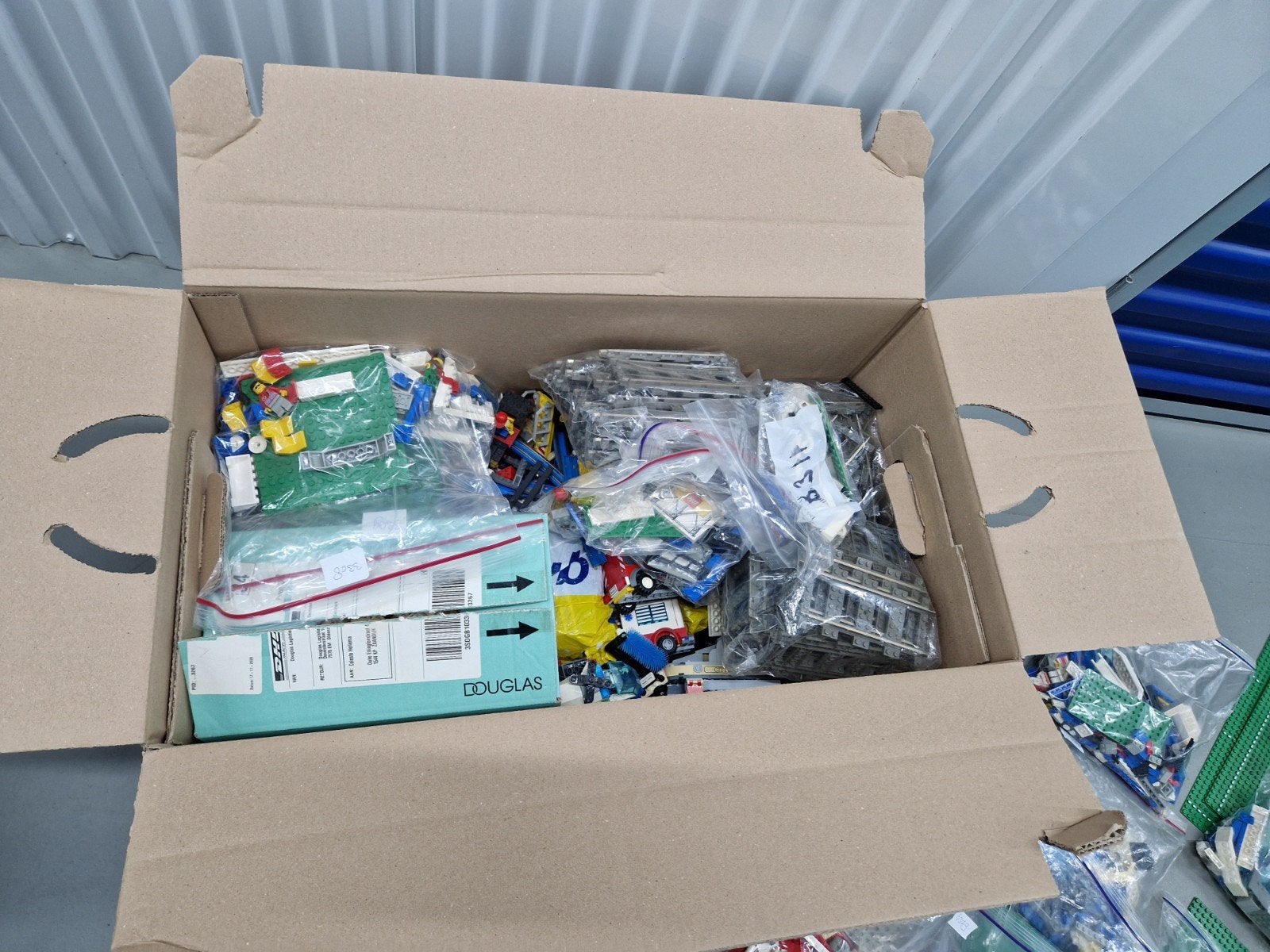 doos vol diverse lego, Ophalen, Gebruikt, Lego