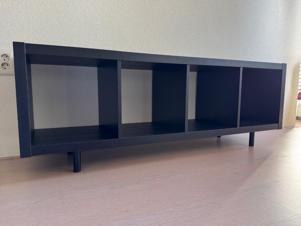 Ikea Kallax vakken kast met 4 poten, Ophalen, Met plank(en), 100 tot 150 cm, Zo goed als nieuw