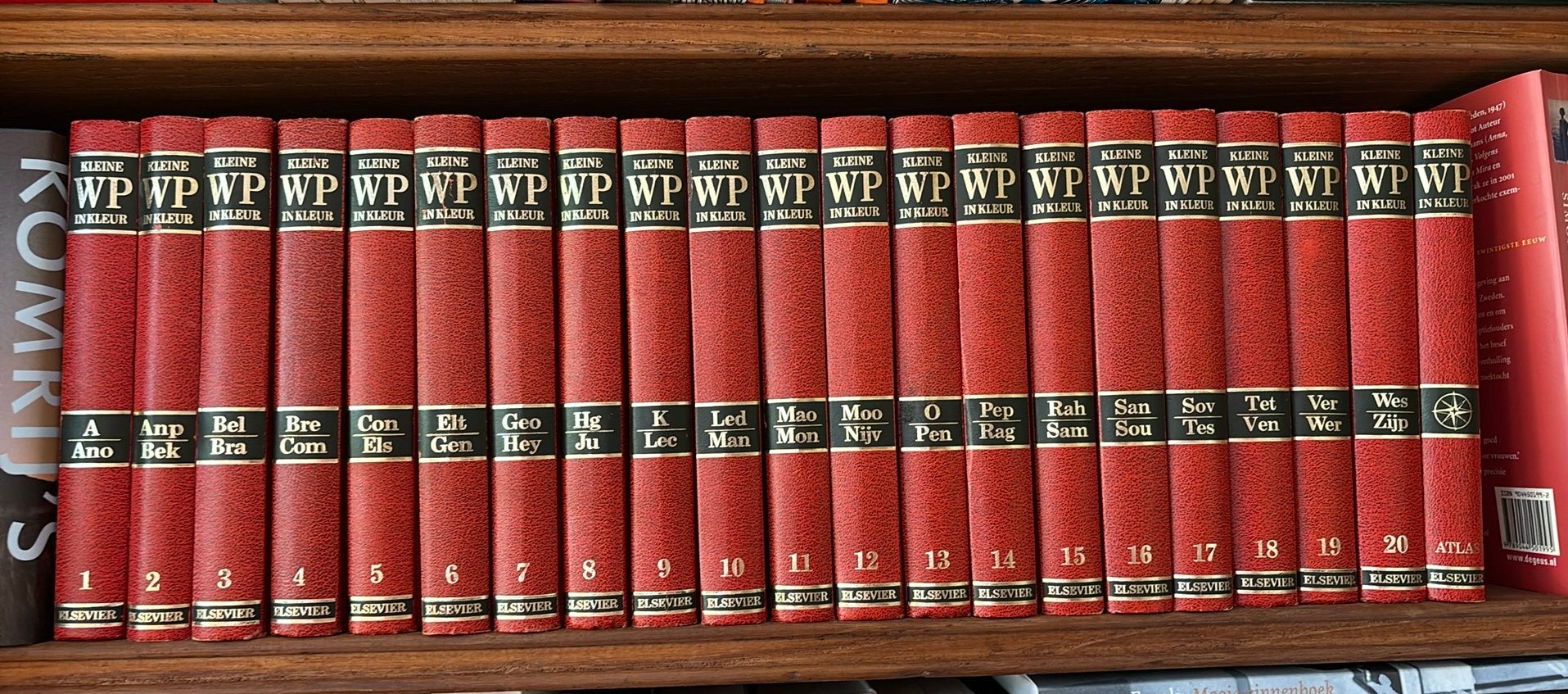 Complete Kleine Winkler Prins (1978-1979) + Atlas - Vintage!, Boeken, Encyclopedieën, Complete serie, Algemeen, Ophalen, Gelezen