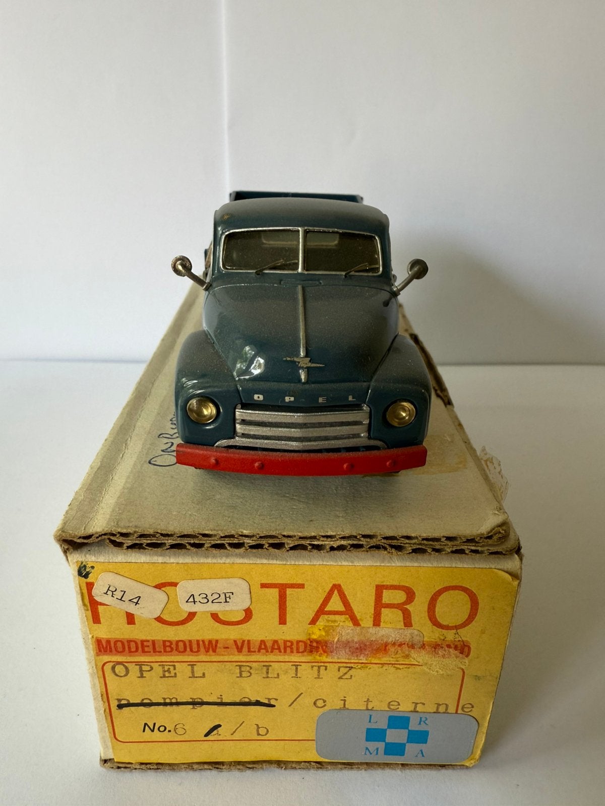Opel Blitz - Hostaro - 1:43, Ophalen of Verzenden, Zo goed als nieuw, Bus of Vrachtwagen, Overige merken