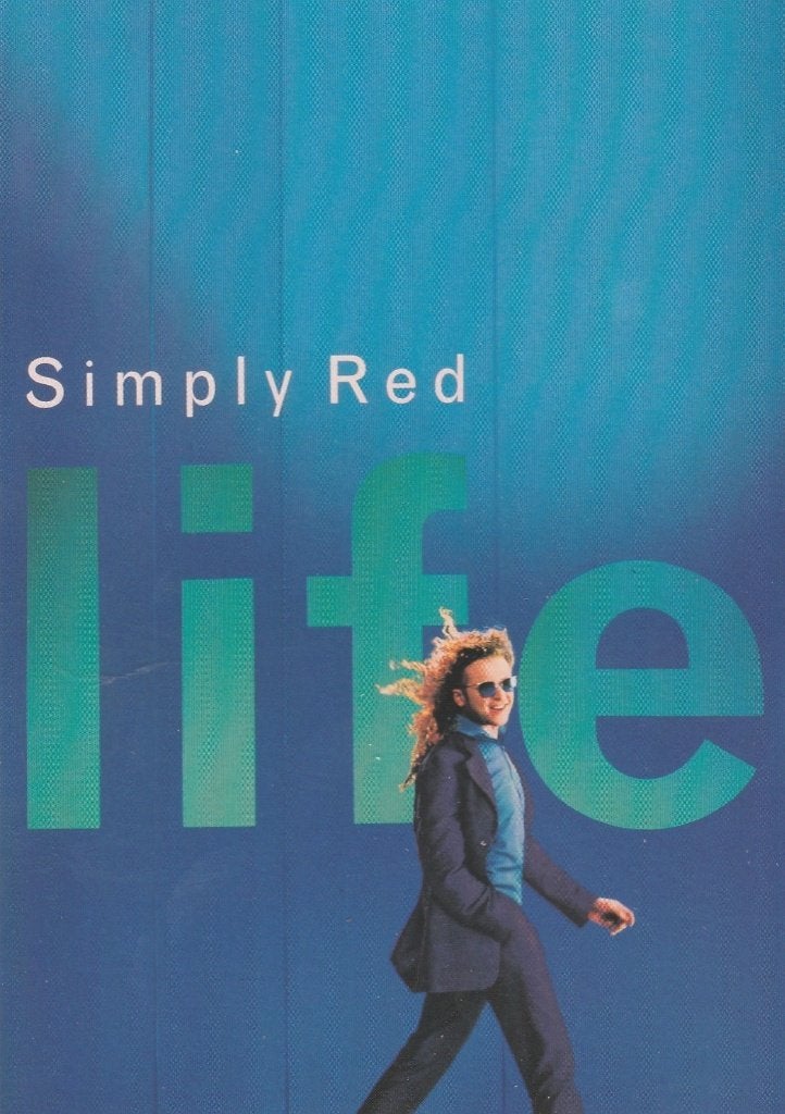 Ansichtkaart, Artiest,  Simply Red  (699), Verzamelen, Ophalen of Verzenden, 1980 tot heden, Sterren en Beroemdheden