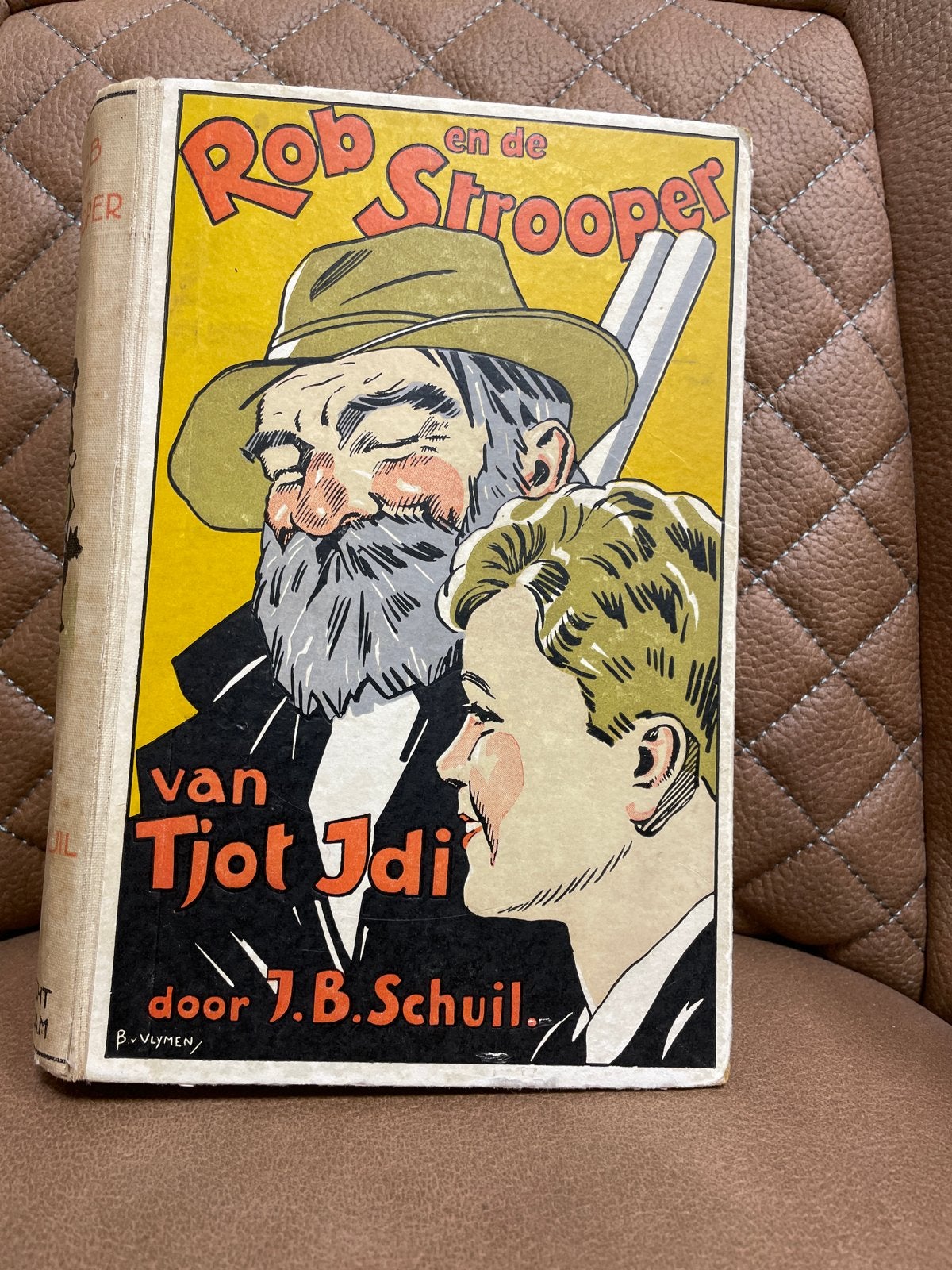 Rob en de Strooper van Tjot-Idi - J.B. Schuil (1949), Ophalen of Verzenden, Gelezen, Fictie algemeen