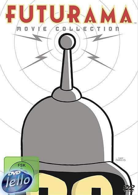 Futurama, 4-Movie Collection (2007-09) DE nNLO, Alle leeftijden, Ophalen of Verzenden, Nieuw in verpakking, Komedie