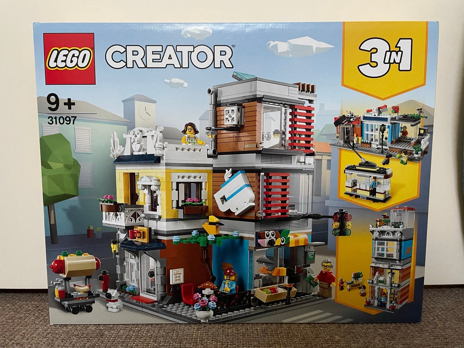 LEGO Creator 31097 Huisdierenspeciaalzaak & Café 3-in-1, Lego, Nieuw, Ophalen of Verzenden, Ongeopend/sealed