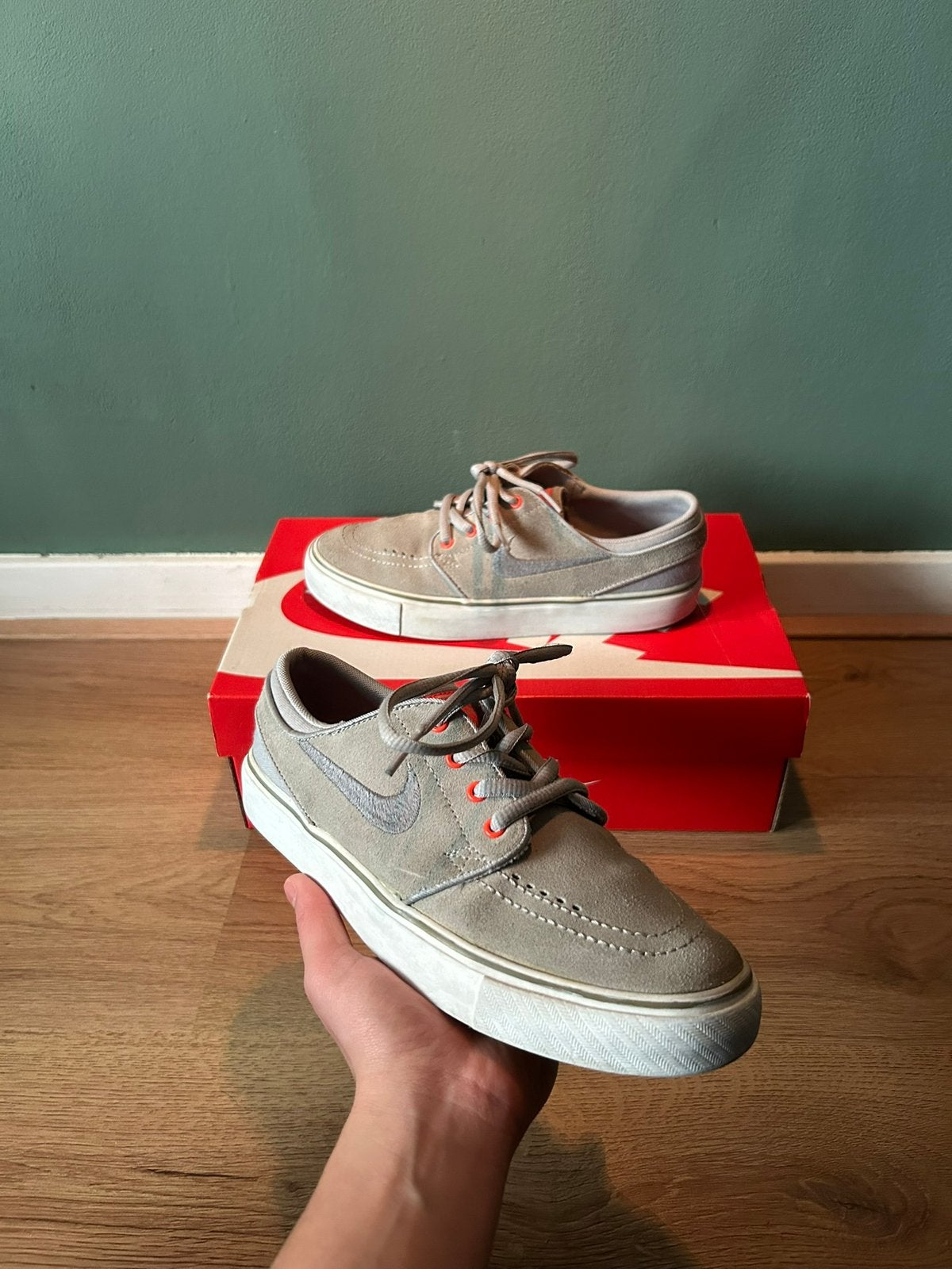 Nike SB Zoom Stefan Janoski - maat 36.5, Kleding | Dames, Ophalen of Verzenden, Sneakers of Gympen, Grijs, Gedragen