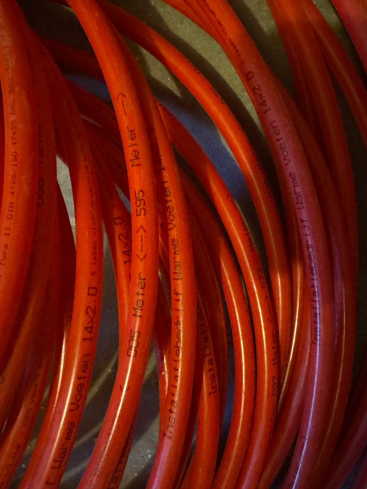 Vloerverwarming buis 14x2.0 - circa 60 meter, Ophalen of Verzenden, Nieuw, Overige typen