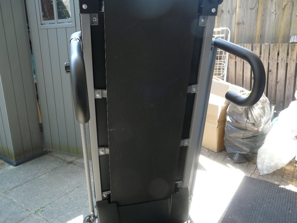 loopband Elektr, Ophalen, Aluminium, Zo goed als nieuw, Loopband