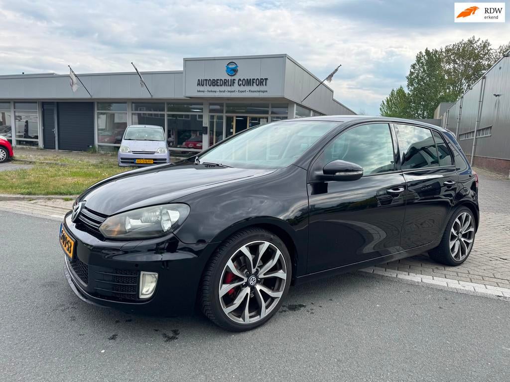 Volkswagen Golf 1.4 TSI Trendline • GTI LOOK •, Auto's, Volkswagen, Euro 5, Gebruikt, Zwart, 4 cilinders