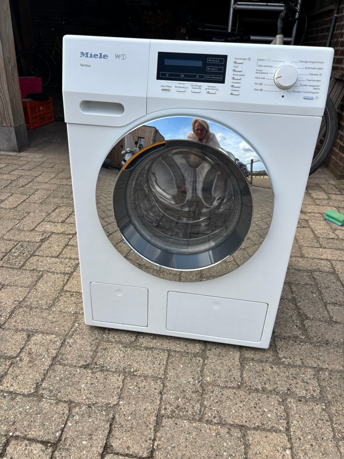 Miele W1 TwinDos WKG130 WPS 1600 toeren, Witgoed en Apparatuur, 8 tot 10 kg, Ophalen of Verzenden, 85 tot 90 cm, 1600 toeren of meer