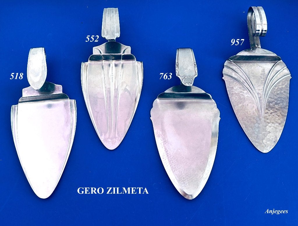 Gero Zilmeta Taartschep € 7 p/s model 518 + 552 + 763 + 957, Antiek en Kunst, Ophalen