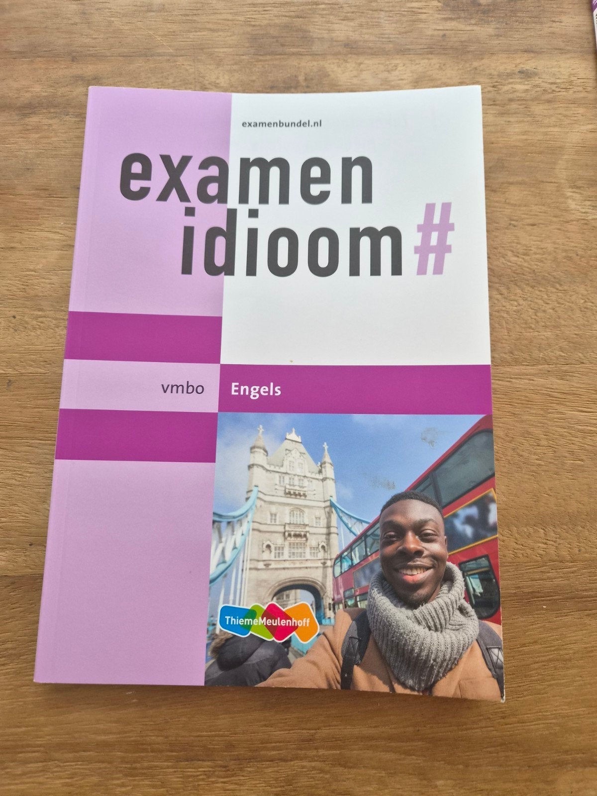 ExamenIdioom Engels VMBO, Boeken, Schoolboeken, Ophalen of Verzenden, Zo goed als nieuw, VMBO, Engels
