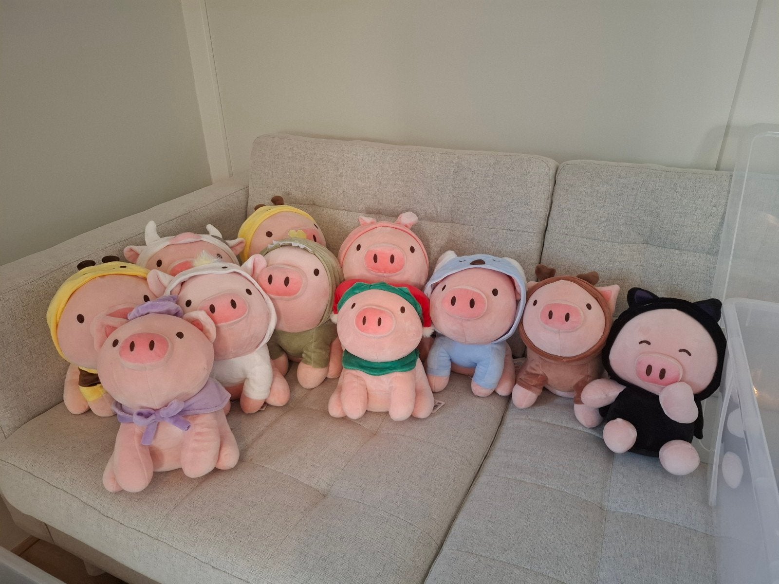 Collectie knuffels, Kinderen en Baby's, Speelgoed | Knuffels en Pluche, Overige merken, Overige karakters, Overige typen, Nieuw