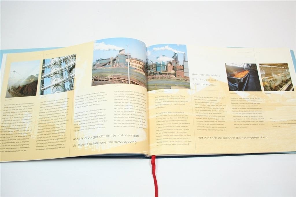 Over Ons — Hoogovens IJmuiden Geschiedenis 1918-2008, Ophalen of Verzenden, Gelezen