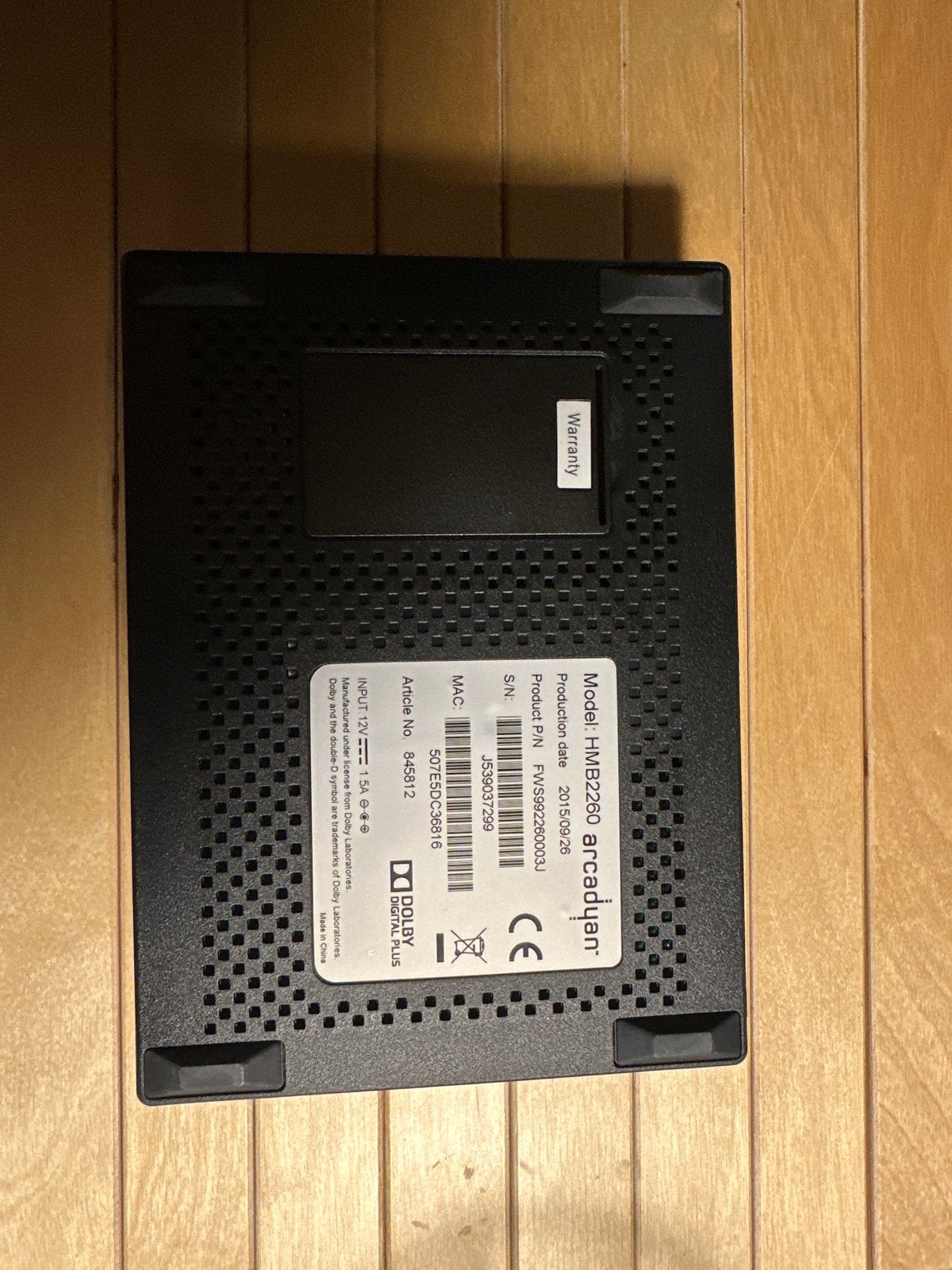 Arcadyan HMB2260 Decoder - Zo goed als nieuw, Ophalen of Verzenden, Zo goed als nieuw, Decoder