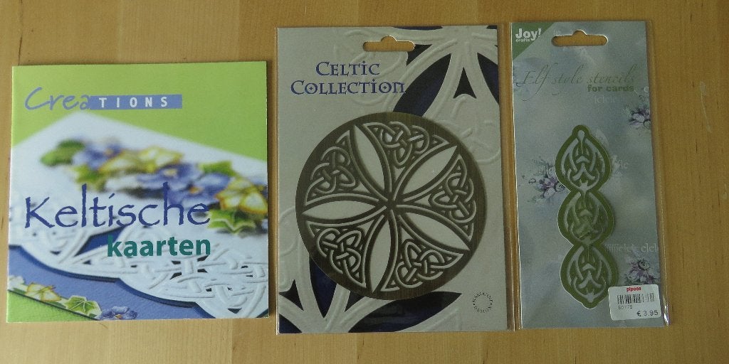 Keltische Kaarten - Creations boekje + 2 Mallen, Ophalen, Gebruikt, Overige thema's, Pons of Mal