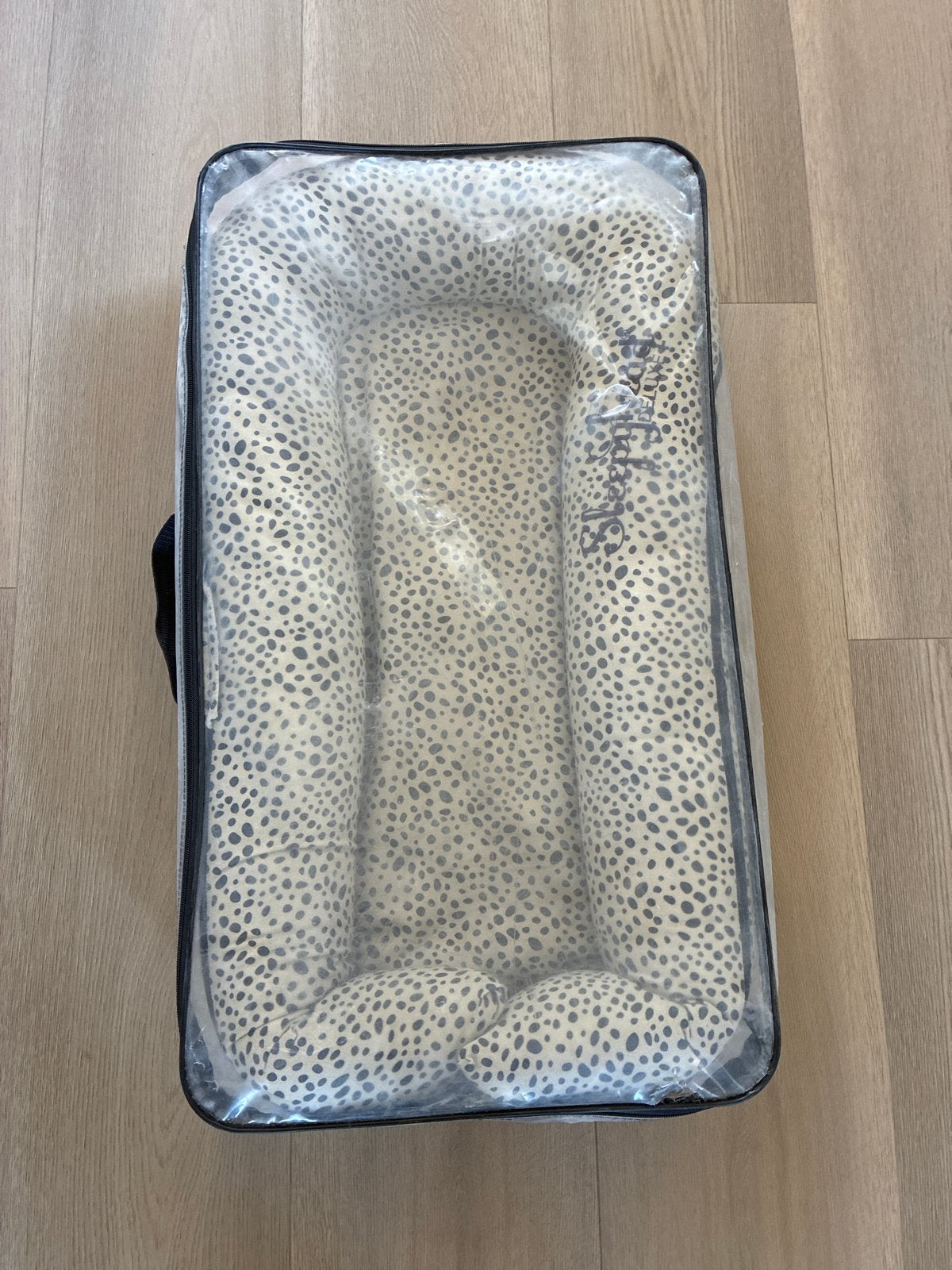 Sleepyhead Deluxe babynestje - Dalmatiër print, Kinderen en Baby's, Ophalen of Verzenden, Zo goed als nieuw, Overige typen