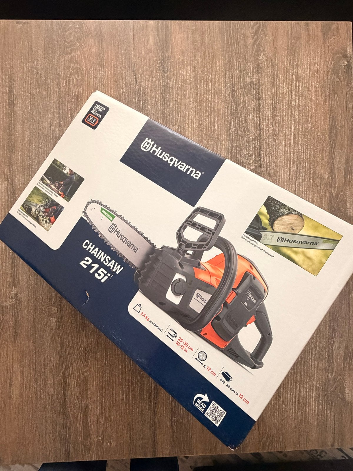 Husqvarna Kettingzaag 215i - Nieuw in doos, Ophalen of Verzenden