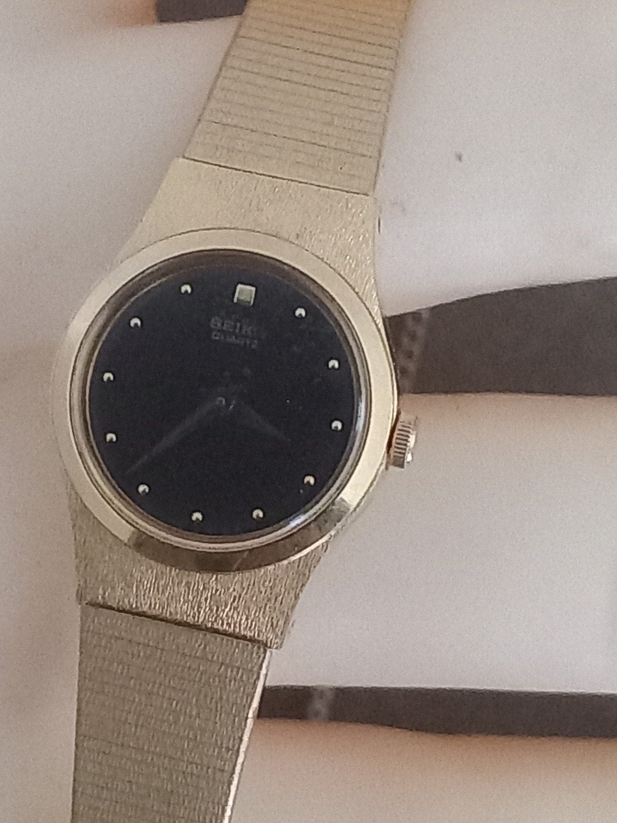 Prachtige vintage Seiko - NIET werkend, Sieraden, Tassen en Uiterlijk, Horloges | Dames, Ophalen of Verzenden, Zo goed als nieuw
