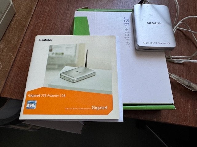 Siemens Gegaset USB adapter 10B - draadloze communicatie, Computers en Software, Routers en Modems, Nieuw, Router, Ophalen of Verzenden