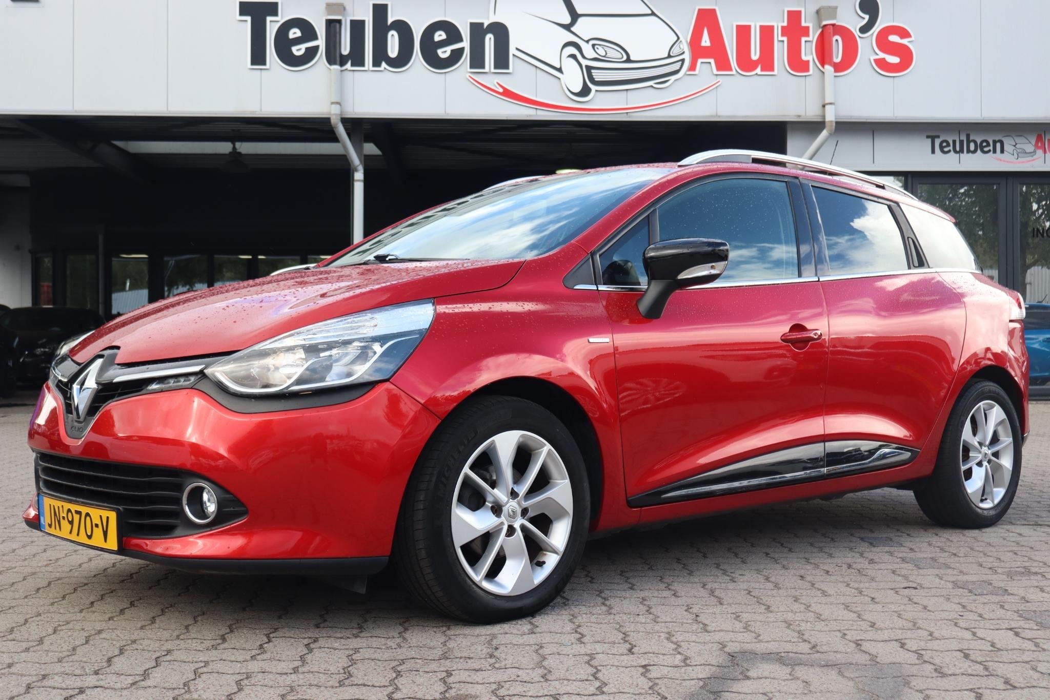 Renault Clio Estate 0.9 TCe Limited | NL Auto | Climate cont, Auto's, Renault, Voorwielaandrijving, Stof, Gebruikt, 1064 kg