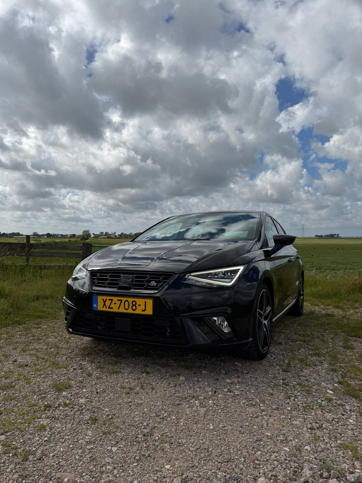 Seat Ibiza 1.0 TSI 115pk Dsg-7 2019 Zwart, Auto's, Seat, Particulier, Ibiza, ABS, Achteruitrijcamera, Adaptieve lichten, Adaptive Cruise Control