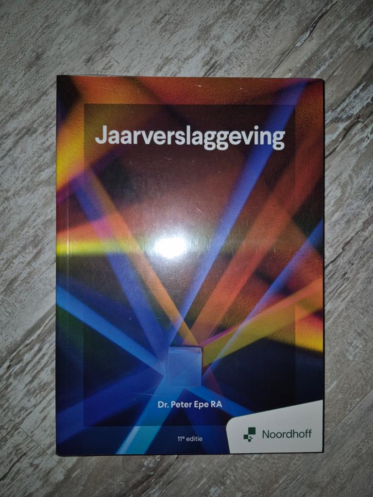 Peter Epe - Jaarverslaggeving - 11e editie, Boeken, Ophalen of Verzenden, Zo goed als nieuw, Peter Epe, Nederlands