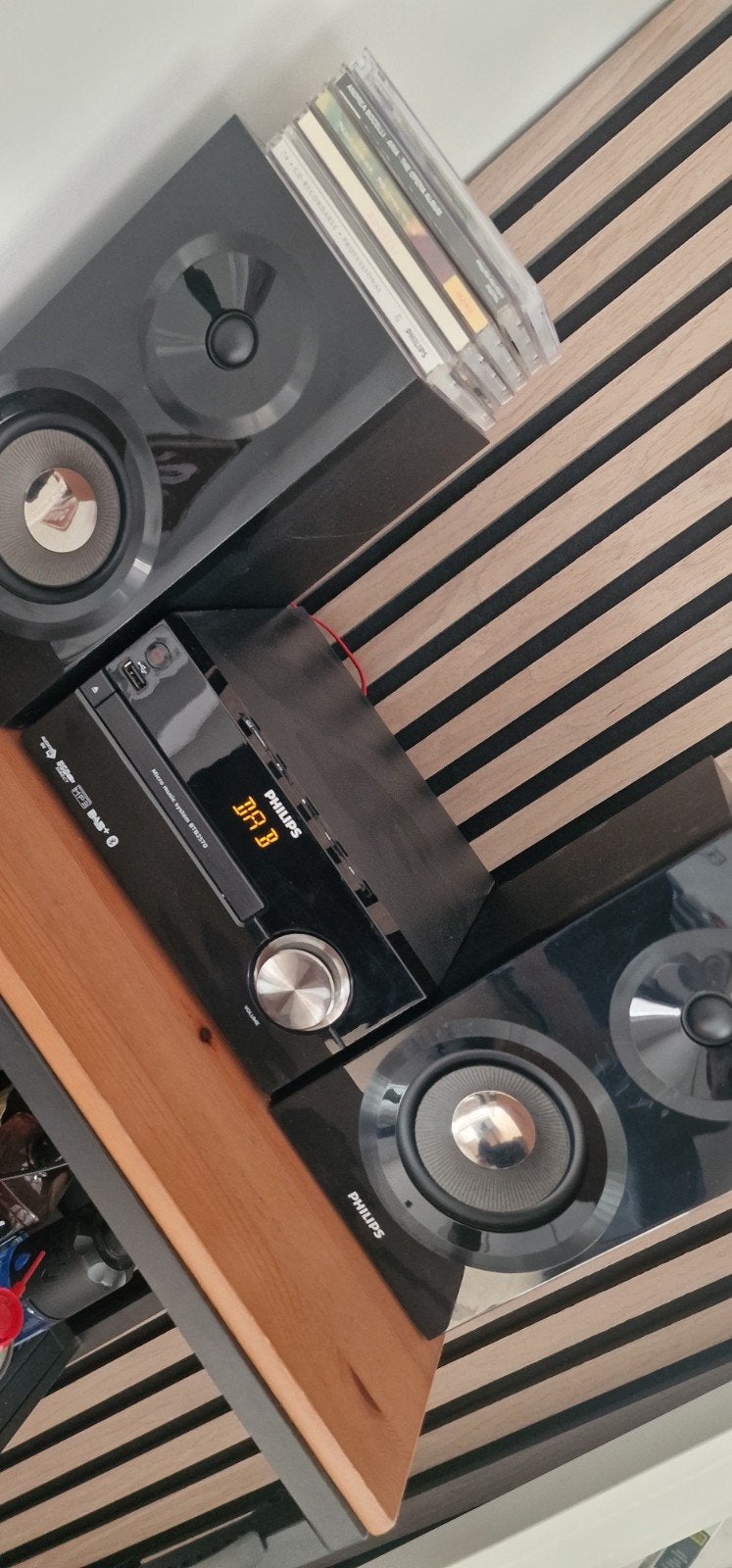 Philips BTB2570 Micro Muzieksysteem met Bluetooth en DAB+, Ophalen, Zo goed als nieuw, Cd-speler, Philips