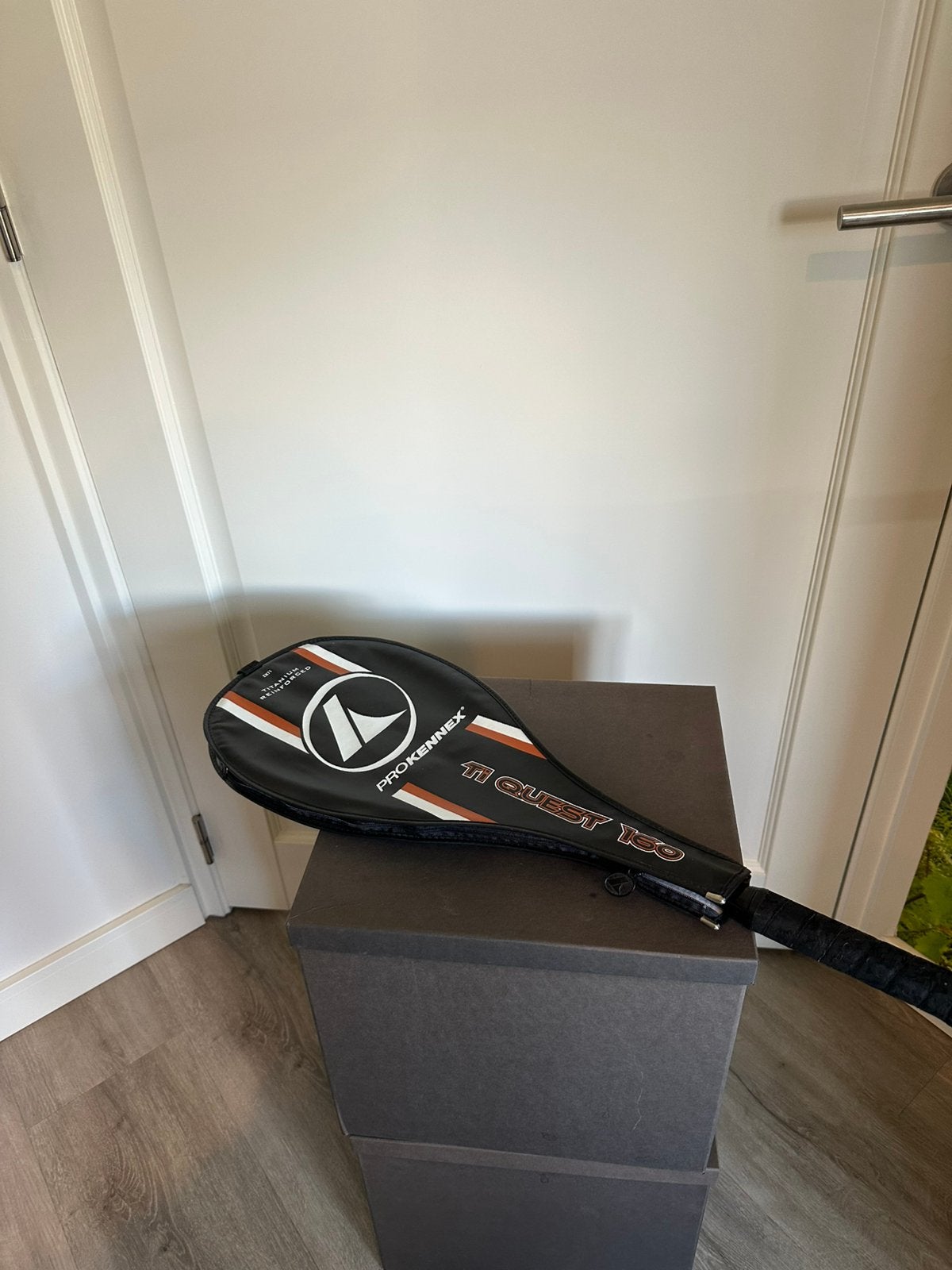 Squashracket, Ophalen, Gebruikt