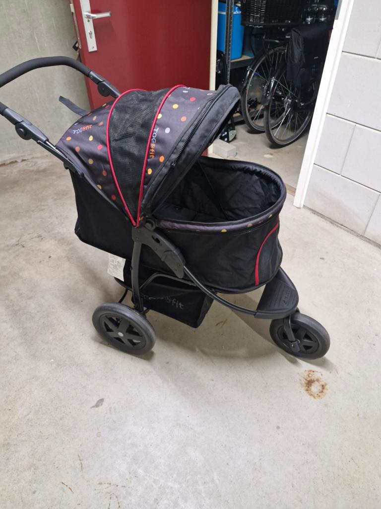 Hondenbuggy zgan, Ophalen of Verzenden, Zo goed als nieuw
