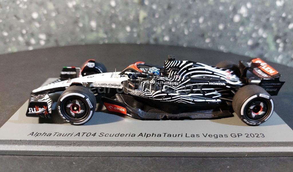 Alpha Tauri AT04 #3 Ricciardo Vegas GP 2023 1:43 Spark Sp132, Verzenden, Nieuw, Auto, Overige merken