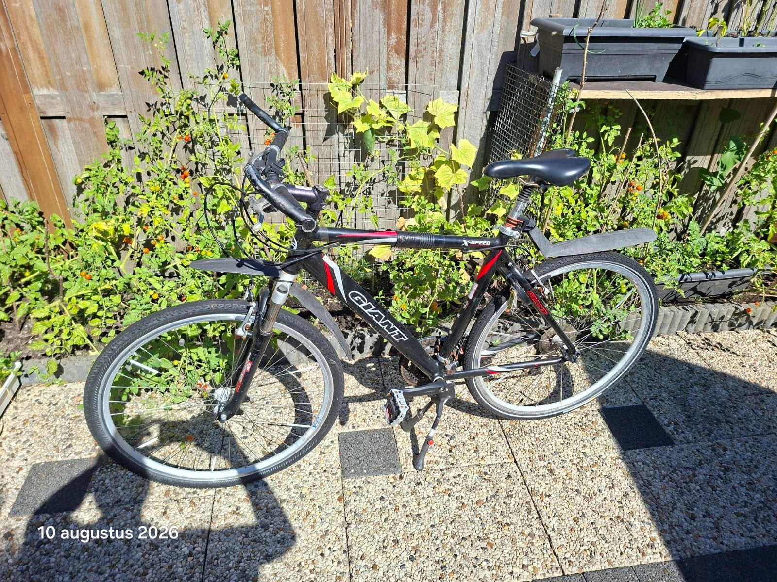 Giant X-Speed Cross Series met nieuwe aandrijflijn en banden, Fietsen en Brommers, Ophalen, 28 inch, Gebruikt, Vering