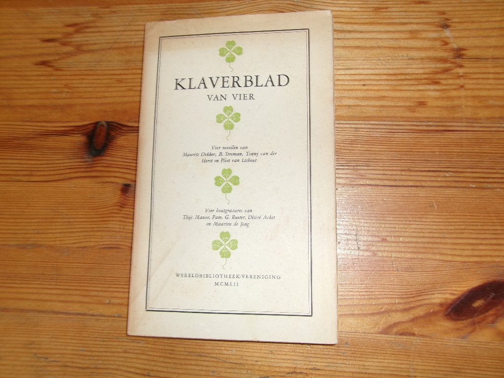 Klaverblad van vier, Ophalen of Verzenden, Gelezen