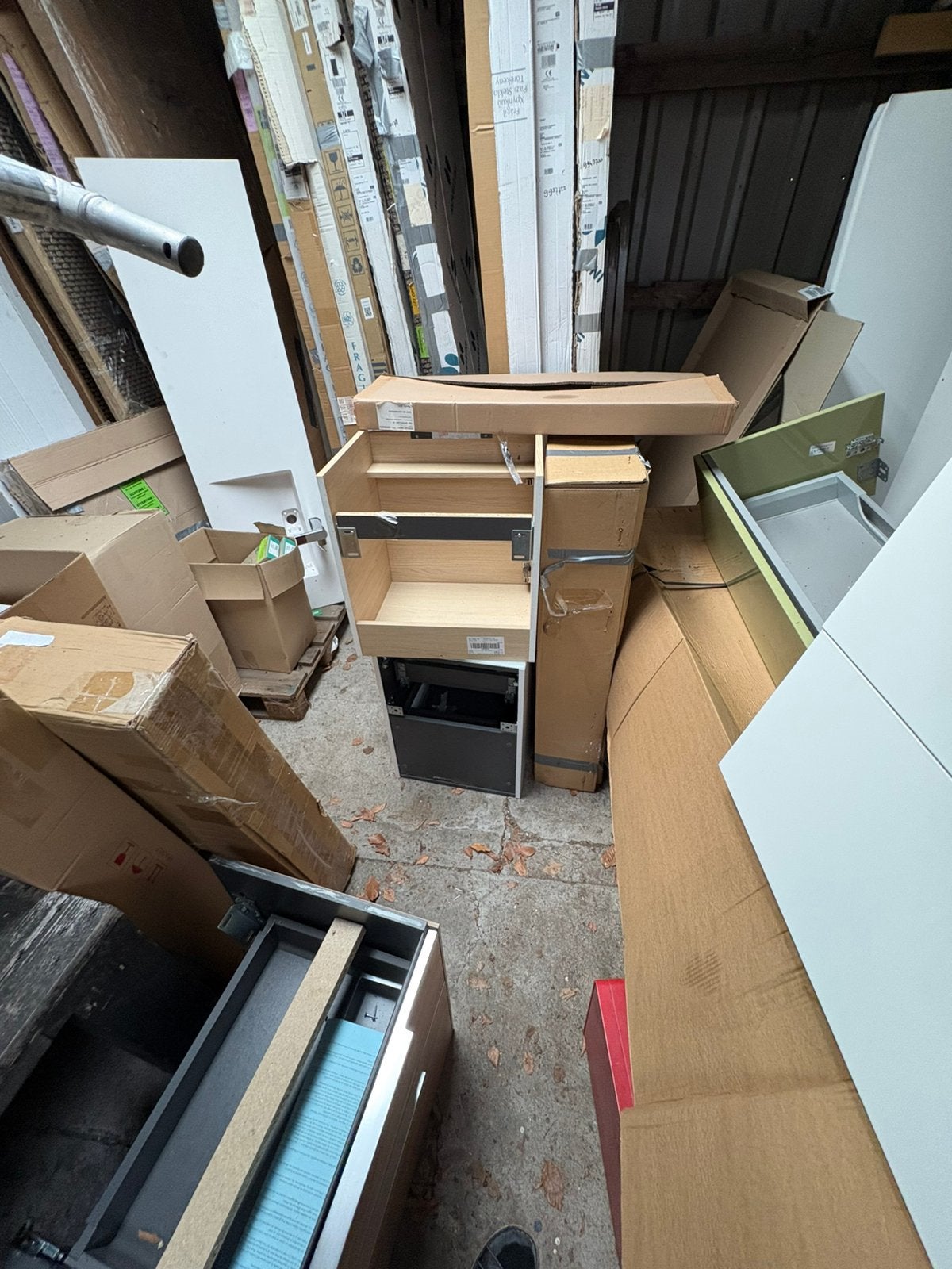 Partij handel badkamer meubels en douchewanden, Ophalen, Nieuw, Minder dan 100 cm, 25 tot 50 cm