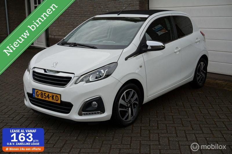 Peugeot 108 1.0 e-VTi Allure TOP! LAGE KM-STAND!, Auto's, Voorwielaandrijving, Gebruikt, Euro 6, 4 stoelen