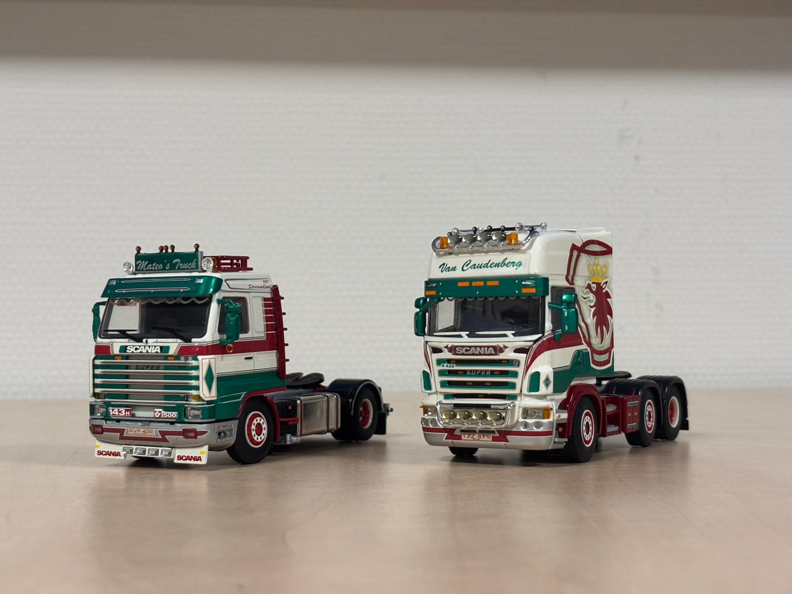 WSI 01-1313 - Scania 143 en Scania R5 Topline - Caudenberg, Hobby en Vrije tijd, Modelauto's | 1:50, Ophalen of Verzenden, Nieuw