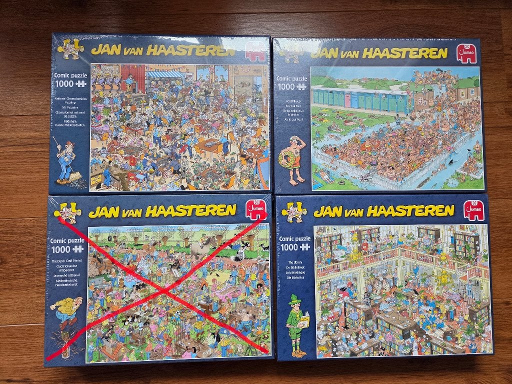 Legpuzzels Van Haasteren (Nieuw in seal), Ophalen of Verzenden, 500 t/m 1500 stukjes, Nieuw, Legpuzzel