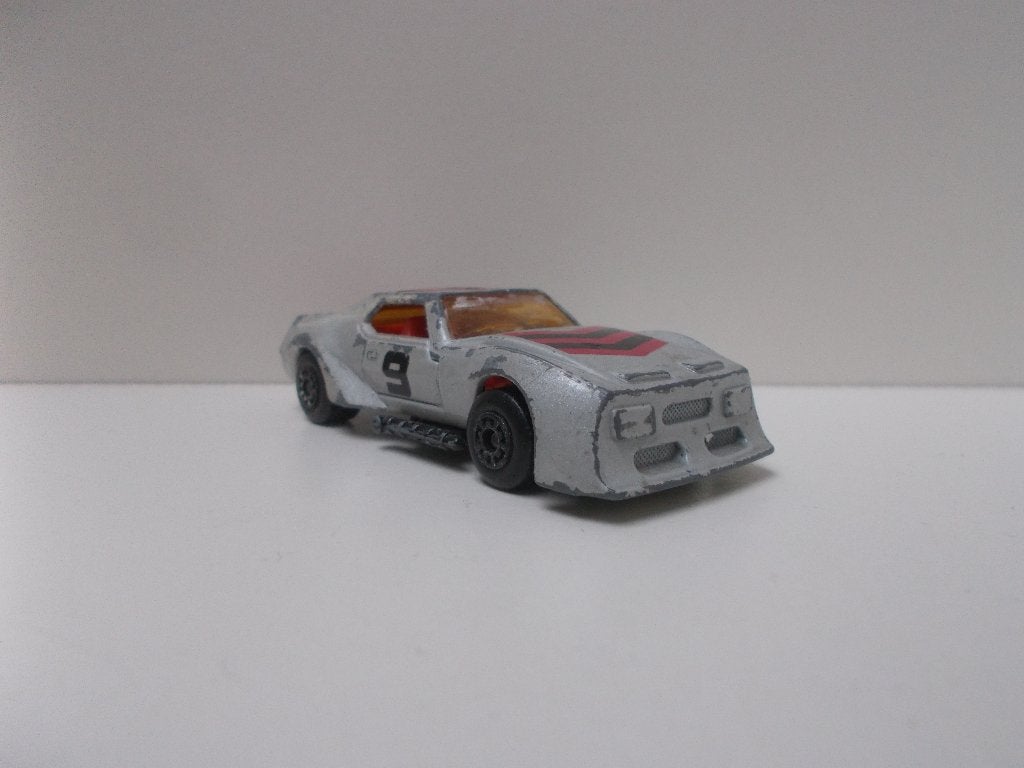 6728 AMC AMX Javelin Pro-Stocker Matchbox, Ophalen of Verzenden, Gebruikt, Auto