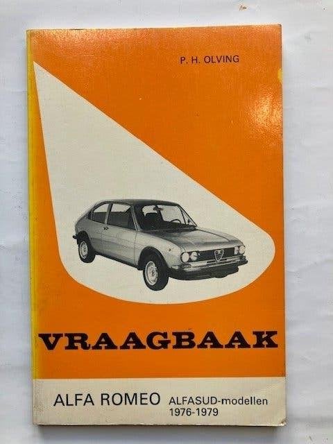 Vraagbaak          Alfa  Romeo  ALFA SUD      1976  -  1979, Ophalen of Verzenden