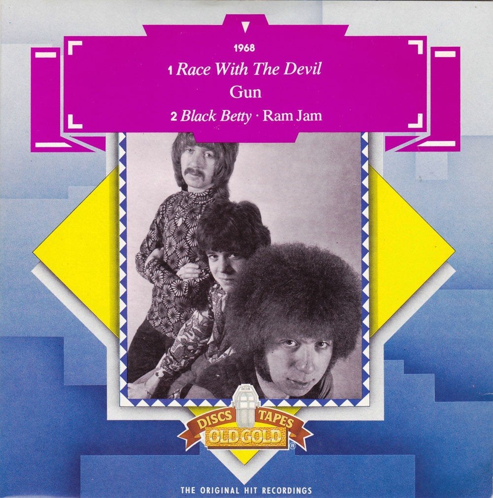 Gun - Race With The Devil 7", Ophalen of Verzenden, Zo goed als nieuw, 7 inch, Pop