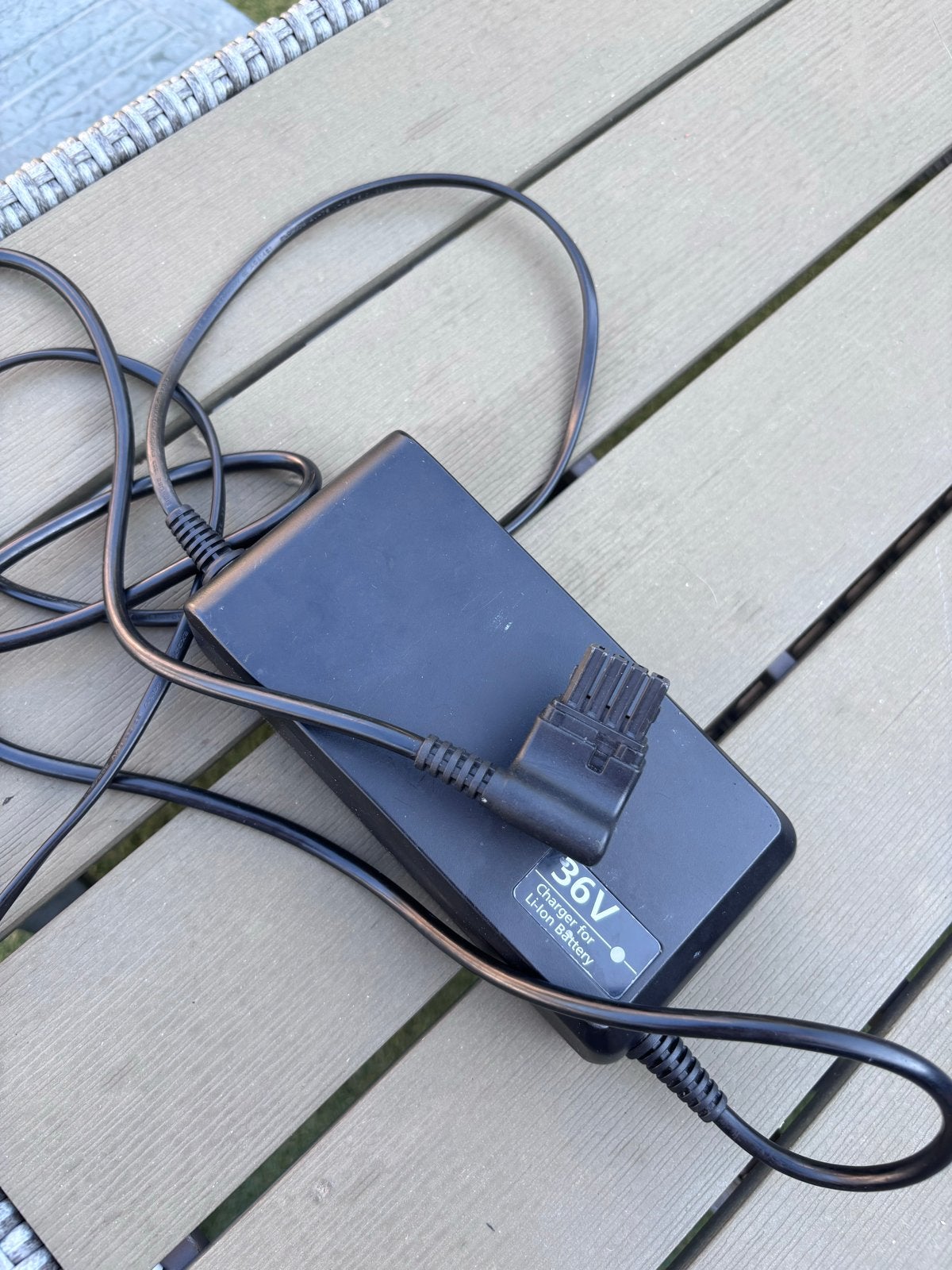 Gazelle Panasonic oplader 36V voor e-bike, Ophalen of Verzenden, Gebruikt
