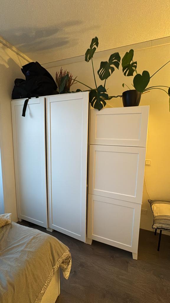 PLATSA wardrobe for sale 300x57x231 cm, Huis en Inrichting, Kasten | Kledingkasten, Ophalen, Gebruikt, 100 tot 150 cm, 200 cm of meer