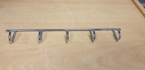haken rail rvs 5 haken, Ophalen of Verzenden, 'T Olde Gre-j, Info@toldegrej.nl, Endepoelstraat 20f Didam