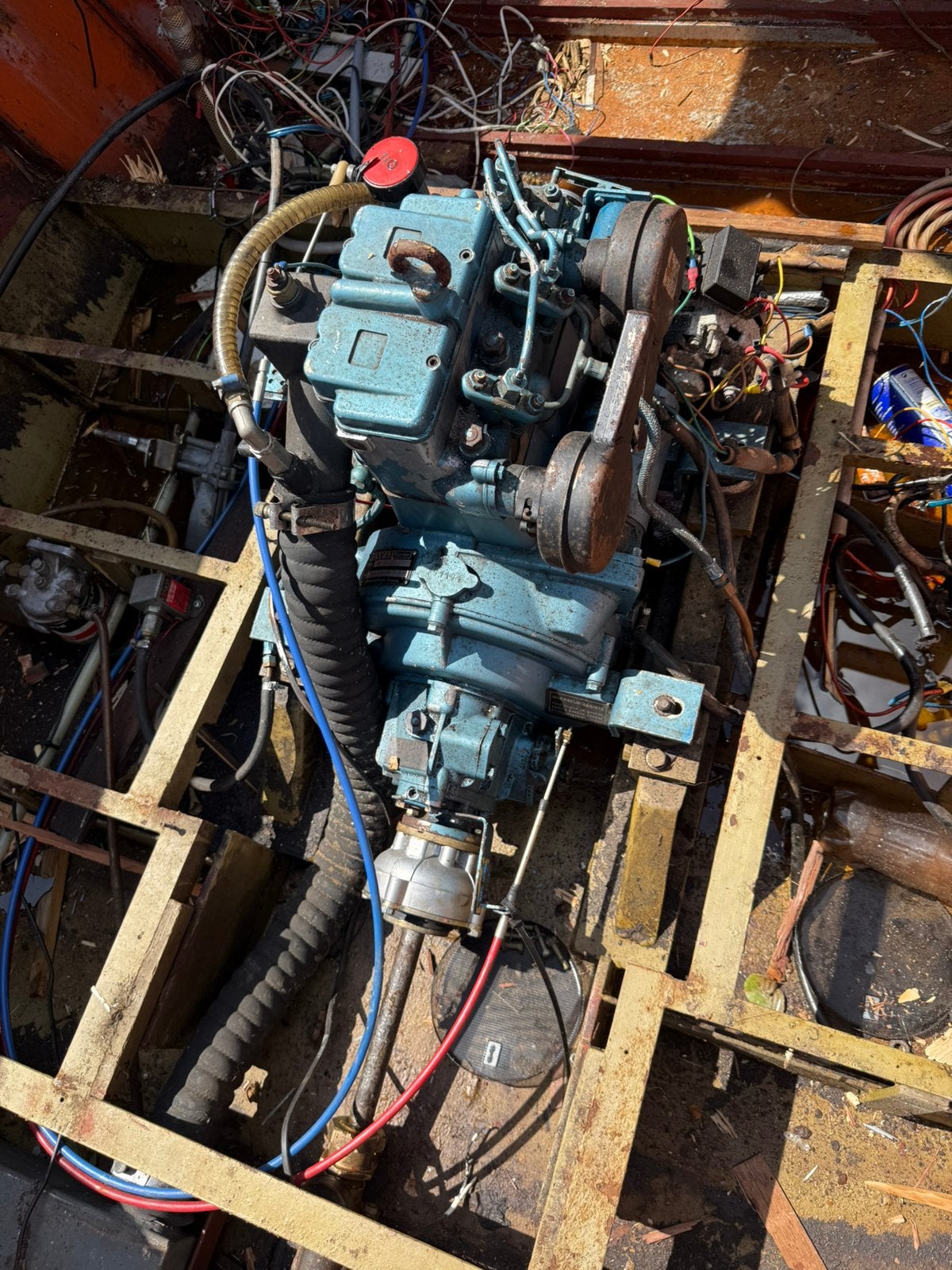 3 keer Renault Marine RC16 motor, Ophalen, Gebruikt, Motor en Techniek