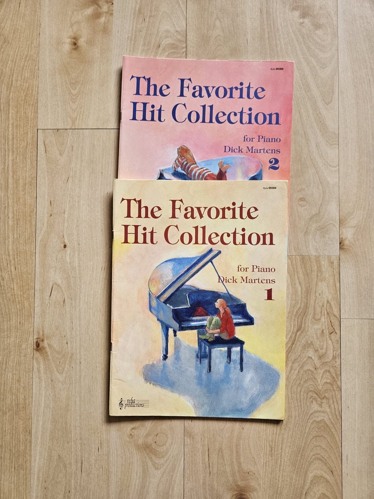 The Favorite Hit Collection voor Piano - Dick Martens, Gebruikt, Les of Cursus, Ophalen of Verzenden, Piano