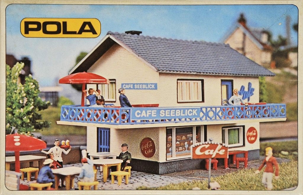 POLA 559 "Café Seeblick" H.0. 1:87, Hobby en Vrije tijd, Modeltreinen | H0, Overige merken, Gebruikt, Gelijkstroom of Wisselstroom